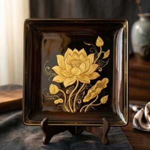 Đĩa sơn mài nghệ thuật