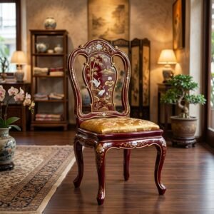 Ghế décor sơn mài