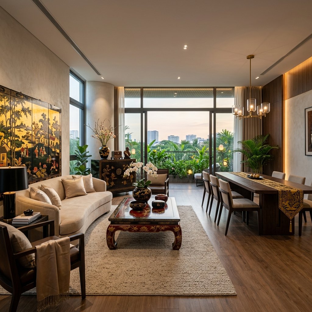 Biệt thự và căn hộ sang trọng