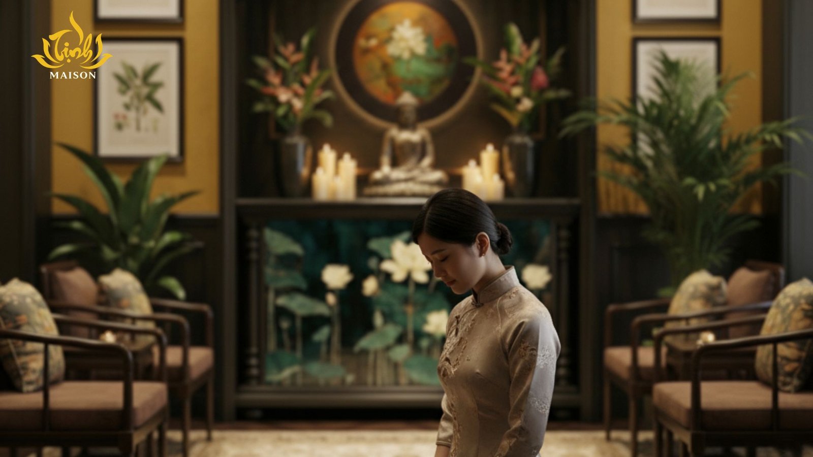 Tủ sơn mài Liên Lam - Image 6