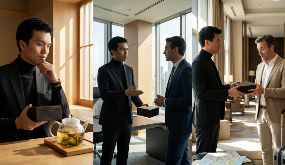 Hộp trà sơn mài phù hợp với người nhận nào?