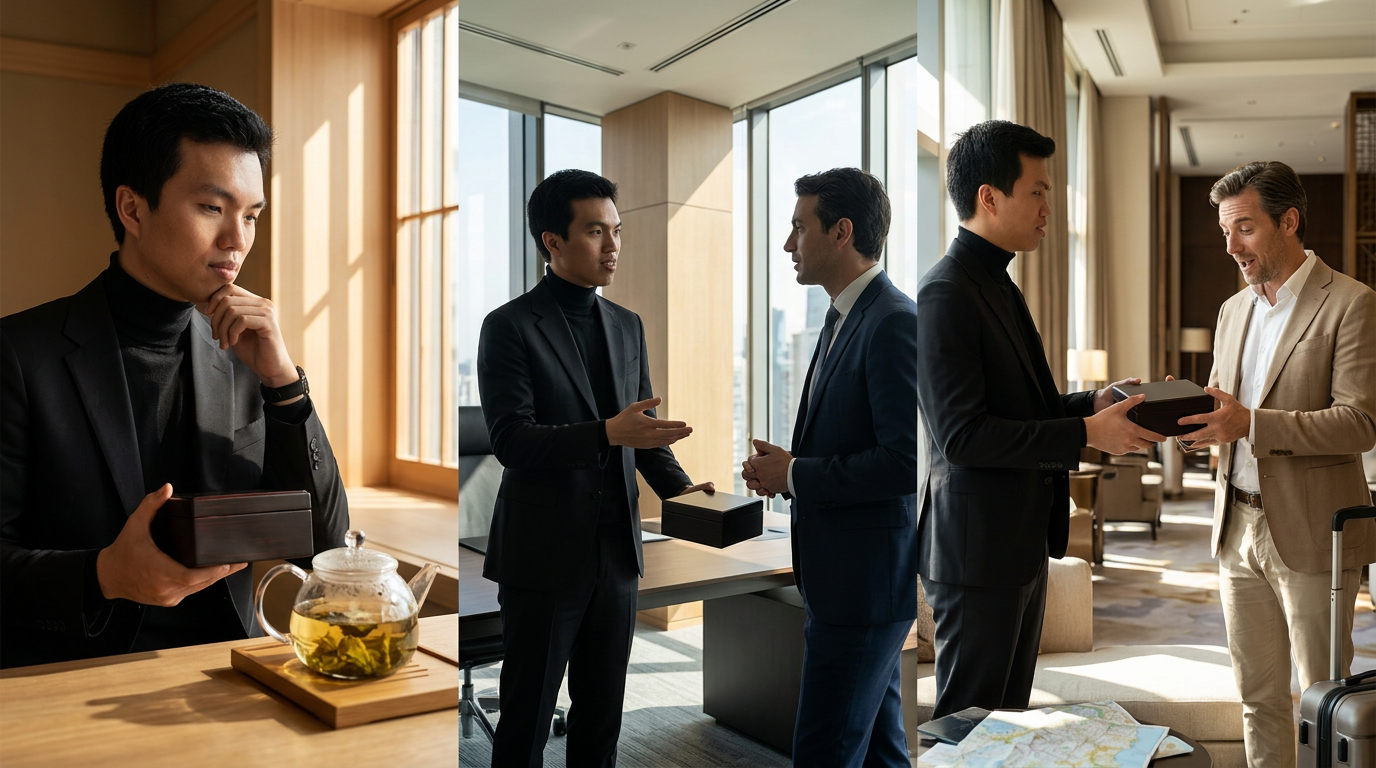 Hộp trà sơn mài phù hợp với người nhận nào?